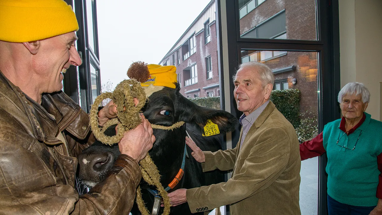 SIRIS Nl FrieslandCampina Melkveehouder Trakteert Bewoners