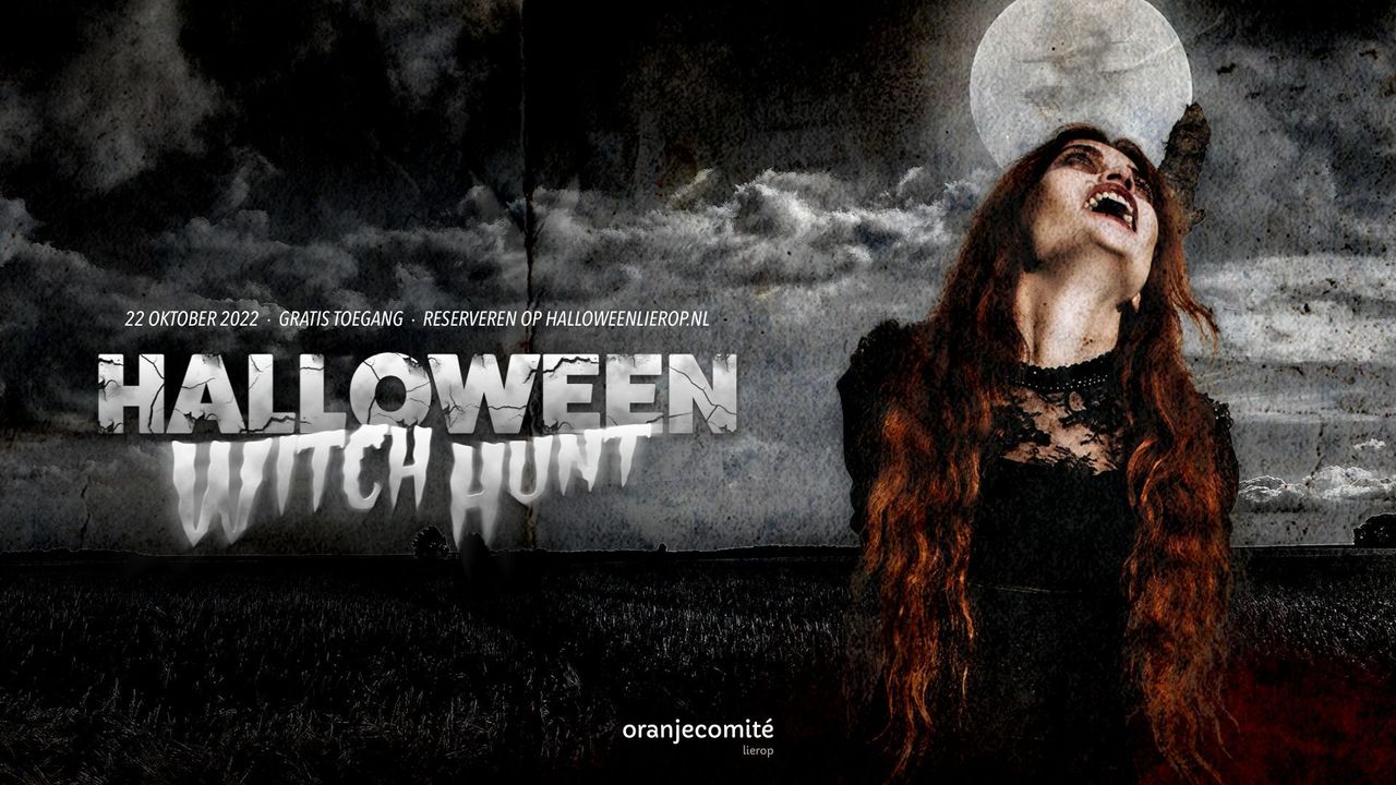 Halloween Witch Hunt in Lieropse bossen